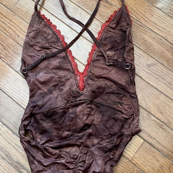 Blue Life One Piece Bathing Suit - Picture 5 of 9